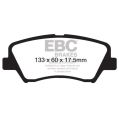 DP41874R Brake Pads YELLOWSTUFF EBC Brakes for Hyundai Elantra Veloster KIA Hyundai Elantra Elantra Coupe Elantra GT KIA Forte Forte Koup Cee'd ED i30 GD i30 PD Cee'd JD ProCee'd JD Elantra Sedan Elantra Touring Veloster-2