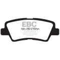 DP41875R Brake Pads YELLOWSTUFF EBC Brakes for Hyundai Tucson Mk3 KIA Sportage QL Hyundai Elantra Elantra Coupe Ioniq KIA Niro Optima Sportage NQ5 Sportage QL GT Line Elantra Sedan Elantra Touring Soul-2