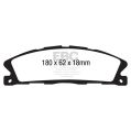 DP1886 Brake Pads ULTIMAX2 EBC Brakes for Ford Explorer USA5th Gen Flex-2
