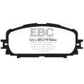 DP41897R Brake Pads YELLOWSTUFF EBC Brakes for Toyota Yaris XP90 KSP90 JT Yaris XP90 ZSP90 JT1 Yaris XP130 NSP130 JT-2
