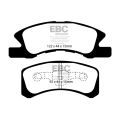 DP1915 Brake Pads ULTIMAX2 EBC Brakes for Daihatsu Charade Cuore Trevis Mitsubishi Mirage Space Star-2