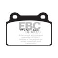 DP81985RPX Racing Brake Pads RP-X Racing EBC Brakes for Mitsubishi Lancer Evo 10 Mitsubishi Lancer Evo 1-3