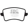 DP1988 Brake Pads ULTIMAX2 EBC Brakes for Audi A4 B8 A4 quattro B8 A4 Allroad quattro A5 B8 A5 quattro B8 A5 Cabriolet B8 A5 Cabriolet quattro B8 Q5 8R Q5 quattro 8R S4 B8 SQ5 8R-2