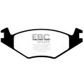DP2517/2 Brake Pads GREENSTUFF EBC Brakes for Seat Cordoba Ibiza 6K Toledo Volkswagen Golf Mk1 Golf Mk2 Golf Mk3 Golf Cabriolet Mk1 Jetta Mk2 Passat B2 Passat B2 Estate Passat B3 Santana Scirocco Mk1 Vento-2