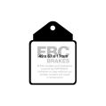DP2710 Brake Pads GREENSTUFF EBC Brakes for Alfa Romeo Giulia 105 Jaguar S Model Daimler DS420 Limousine 420 420G Mk10 Alfa Romeo Giulia Giulia 105 Jaguar MK 10 420 Giulia Sprint 105 GT Giulia Sprint 105 GTA-2