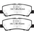 DP83043RP1 Racing Brake Pads RP-1 Racing EBC Brakes for Ford Mustang 6th Generation Mustang 6th Generation Mach 1-5