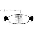 DP4948R Brake Pads YELLOWSTUFF EBC Brakes for Citroen Saxo Saxo VTR Saxo VTS Xsara Xsara Estate Peugeot 106 306-2