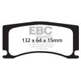 DP42112R Brake Pads YELLOWSTUFF EBC Brakes for Peugeot RCZ R VAUXHALL Astra Sport Hatch H888 Jaguar XK XKR Portfolio XKR Jaguar XKR Portfolio XKR NOBLE M600 308 XKRS XKR-S-2
