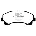 DPX2113 Brake Pads ULTIMAX2 EBC Brakes for Isuzu Rodeo Chevrolet Thailand Trailblazer Holden Australia and New Zealand Colorado 7 Trailblazer DMAX Isuzu Thailand MU-X-2