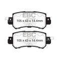 DPX2135 Brake Pads ULTIMAX2 EBC Brakes for Mazda CX3 CX5 1st Gen-2