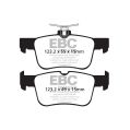 DPX2160 Brake Pads ULTIMAX2 EBC Brakes for Ford Mondeo Saloon Mk5 Mondeo Hatchback Mk5 Mondeo Estate Mk5-2