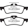 DPX2181 Brake Pads ULTIMAX2 EBC Brakes for Honda Civic 9th Gen FK Civic Tourer Civic 9th Gen FK Sport-2