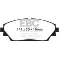 DP42185R Brake Pads YELLOWSTUFF EBC Brakes for Mazda 3 BM 3 BN Mazda CX-3 CX-30 3 BM 3 BN CX3 CX3-2