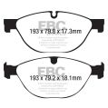 DP42191R Brake Pads YELLOWSTUFF EBC Brakes for Jaguar Jaguar F-Type FType P450 FType F-Type R-2