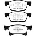 DP42242R Brake Pads YELLOWSTUFF EBC Brakes for Opel ADAM Corsa E VAUXHALL ADAM Corsa E-2