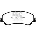 DP42272R Brake Pads YELLOWSTUFF EBC Brakes for Renault Espace Mk5 Grand Scenic Mk4 Megane Hatch Mk4 Megane Saloon Mk4 Scenic 4th Gen Talisman Talisman Grandtour Megane Grand Coupe Mk4 Megane Estate Mk4 Grand Tour-2