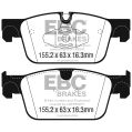 DP62305 Brake Pads GREENSTUFF EBC Brakes for Volvo XC60 2nd Gen T4 XC60 2nd Gen T5 XC60 2nd Gen B4 XC60 2nd Gen D4 XC60 2nd Gen B5 XC60 2nd Gen B6 XC60 2nd Gen D5 XC60 2nd Gen T6 XC60 2nd Gen T8-2