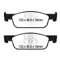 DPX2312 Brake Pads ULTIMAX2 EBC Brakes for Dacia Logan Logan MCV LADA XRAY Renault Clio Mk4 Sandero Mk2-2
