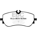 DPX2364 Brake Pads ULTIMAX2 EBC Brakes for MAN COMMERCIAL TGE Volkswagen COMMERCIAL Amarok Crafter CR30 Crafter CR35 Amarok 4motion Crafter CR30 4motion Crafter CR35 4motion eCrafter-2