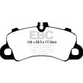 DP42379R Brake Pads YELLOWSTUFF EBC Brakes for Porsche Cayenne Coupe Porsche Cayenne 3rd Gen Cayenne Coupe Cayenne 9YA-2