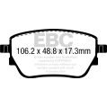 DP62389 Brake Pads GREENSTUFF EBC Brakes for Mercedes-Benz GLBClass X247 GLB220 4Matic-2