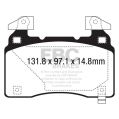 DPX3028 Brake Pads ULTIMAX2 EBC Brakes for Opel Insignia Country Tourer Insignia Grand Sport Insignia Sport Tourer Tesla VAUXHALL Insignia Country Tourer Insignia Grand Sport Insignia Sport Tourer Model S Model X-2