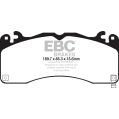 DP83040RP1 Racing Brake Pads RP-1 Racing EBC Brakes for Ford Mustang 6th Generation Ford Mustang 6th Gen Mustang 6th Generation Mach 1 Mustang 6th Gen Mach 1-3