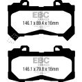 DP63044 Brake Pads GREENSTUFF EBC Brakes for Chevrolet Colorado GMC Canyon-2