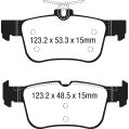 DPX3047 Brake Pads ULTIMAX2 EBC Brakes for Ford Edge Galaxy Mk3 Kuga Mk2 Kuga Mk3 SMax Mk2-2