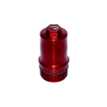 Hliníkový kryt olejového filtru pro motory 1.8 / 2.0 TSI - motory EA888.3 a EA888.4 Červený-1