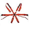 DriftShop 6 Point Harness Red FIA Approved 8853-1