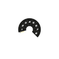 Ecumaster Rotary Switch 8pos Gauge Faces Black B02-2