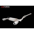 Układ wydechowy XForce Mitsubishi Lancer 2007-2015 EVO X stal nierdzewna-1