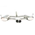 Układ wydechowy XForce Mini Cooper S 2004-2006 R51 stal nierdzewna-3