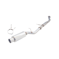 Układ wydechowy XForce Nissan 180SX 1989-1994 S13 stal nierdzewna-1