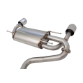 Układ wydechowy XForce Subaru BRZ 2012- Z1 stal nierdzewna-3