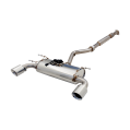 Układ wydechowy XForce z systemem Varex SUBARU BRZ 2012- Z1 stal nierdzewna-2