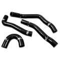 Silikon hadice chladiče Kit FMIC.EU pro Mitsubishi Evolution EVO 10 X 4B11T CZ4A 2008-2015 - Černy-1