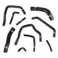 Silikon hadice chladiče Kit FMIC.EU pro Toyota Land Cruiser HDJ80 - Černý-2