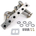 Výfukové svody FMIC.Pro BMW N54 E82 135i E90 335i T4 Top Mount Twin Scroll SS304-3