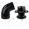 Turbo Muffler Delete odstranění tlumiče turba FMIC.EU pro VW Audi Seat 1.8 2.0 TSI EA113 pro turbodmychadlo K03-4