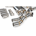 Aktivní výfukový systém s klapkami Axle-Back FMIC.Pro BMW X3 M F97 X4 M F98 3.0L 2019-2024-2