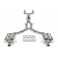 Aktivní výfukový systém s klapkami Cat-Back Twin Pipe FMIC.Pro Mercedes Benz C class C400 C450 C43 AMG W205 3.0T 2015-2023-1