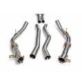 Aktivní výfukový systém s klapkami Cat-Back Dual Flow FMIC.Pro Porsche Cayenne 9YA Coupe 9YB 3.0L 2018-2022-3