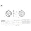 Ventilátor FMIC.Pro 14“ SUPER SLIM 130W sací-8
