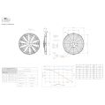 Ventilátor FMIC.Pro 14“ SUPER SLIM 130W tlačný-8