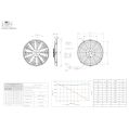 Ventilátor FMIC.Pro 14“ RACING 180W sací-8