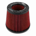 Kuželový vzduchový filtr FMIC.Pro délka 125mm montážní průměr 102mm Červený-3