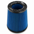 Kuželový vzduchový filtr FMIC.Pro délka 175mm montážní průměr 102mm Modrý-3