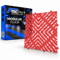 Modulární panelová podlaha FMIC.Pro do garáže a dílny 40x40cm 30mm Červený-1